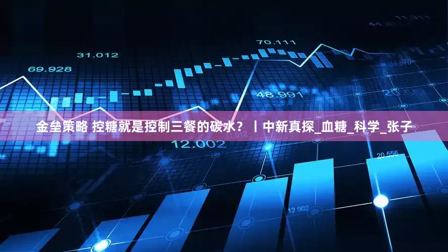 金壘策略 控糖就是控制三餐的碳水？丨中新真探_血糖_科學_張子