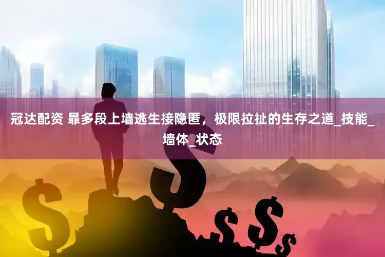 冠達配資 暃多段上墻逃生接隱匿，極限拉扯的生存之道_技能_墻體_狀態(tài)
